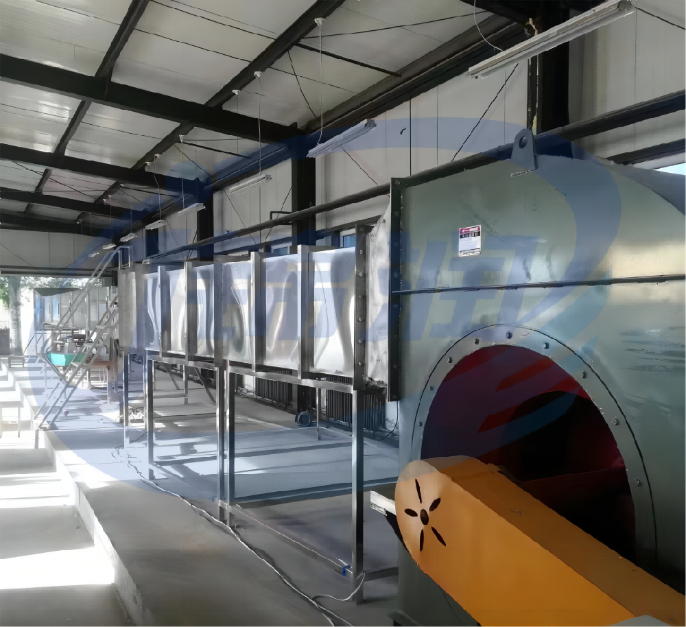 客户防沙风洞试验使用